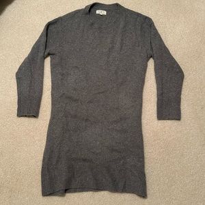 Lou & Grey gray sweater dress, M